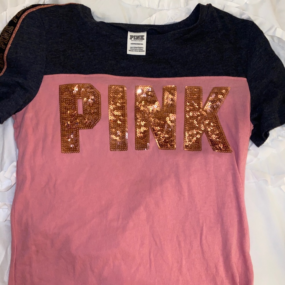 COPY - Pink Victoria secret shirt